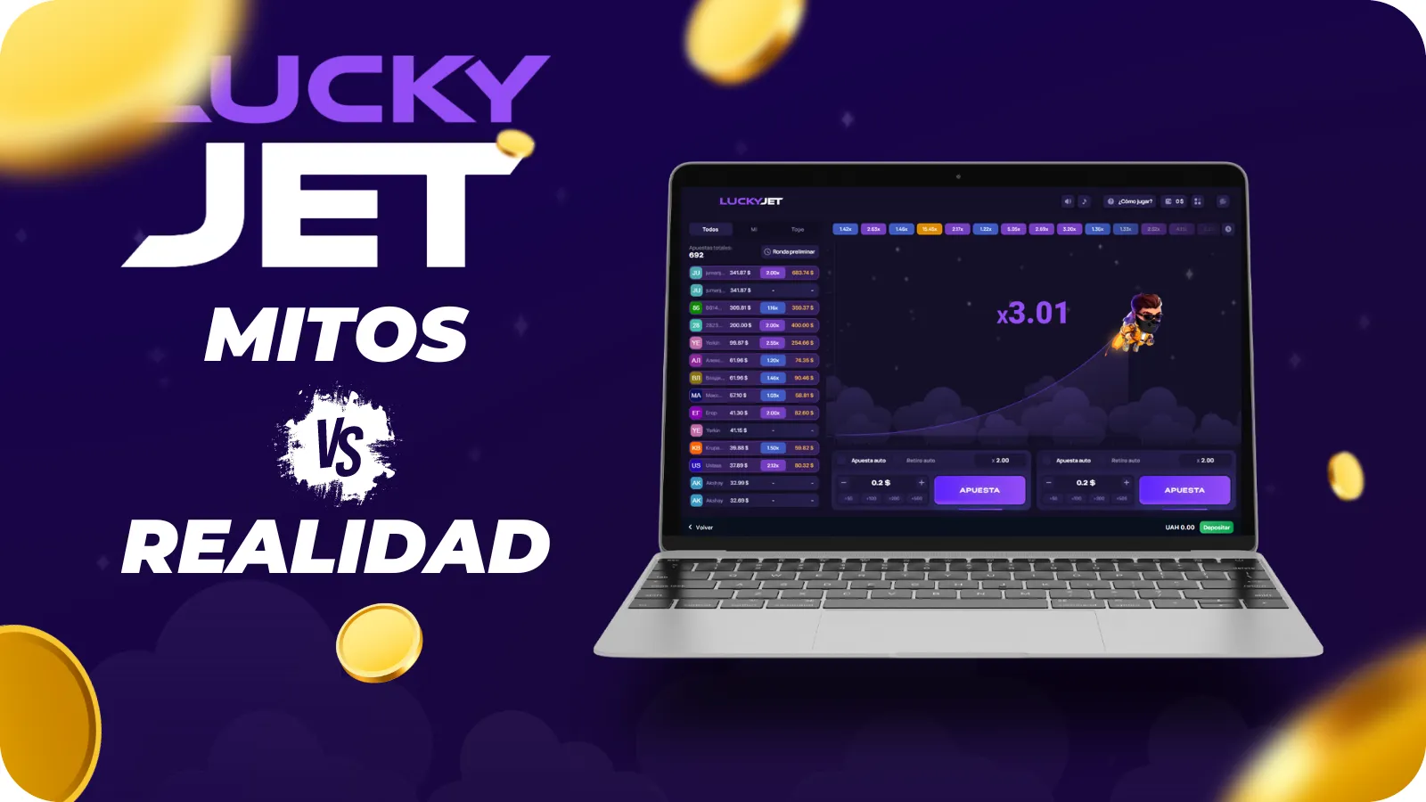 Mitos y realidades sobre Lucky Jet