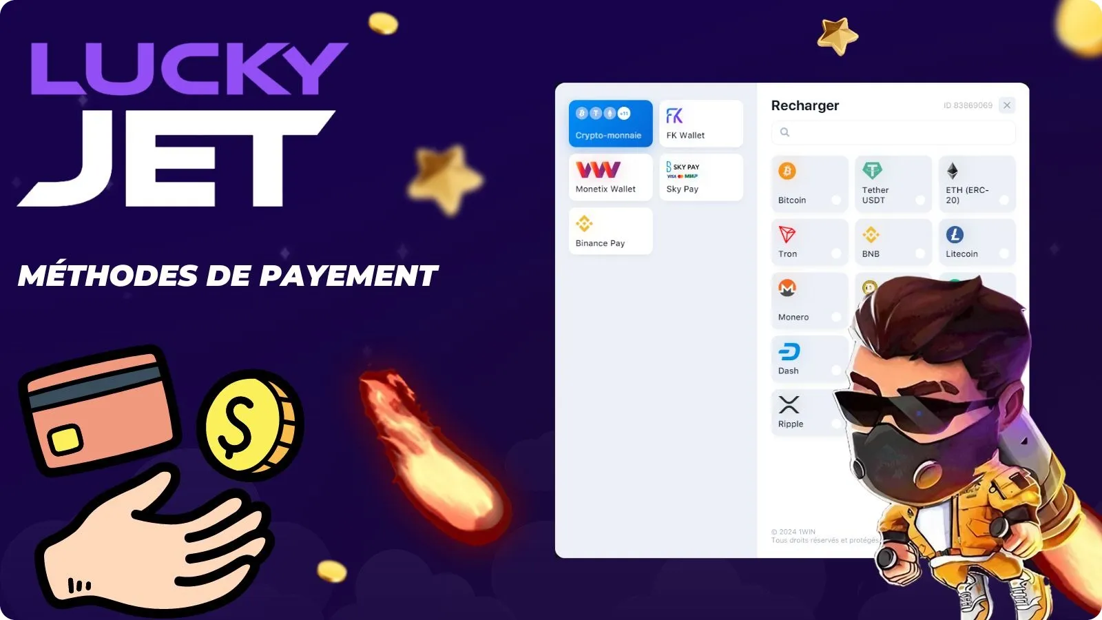 Lucky jet app argent réel