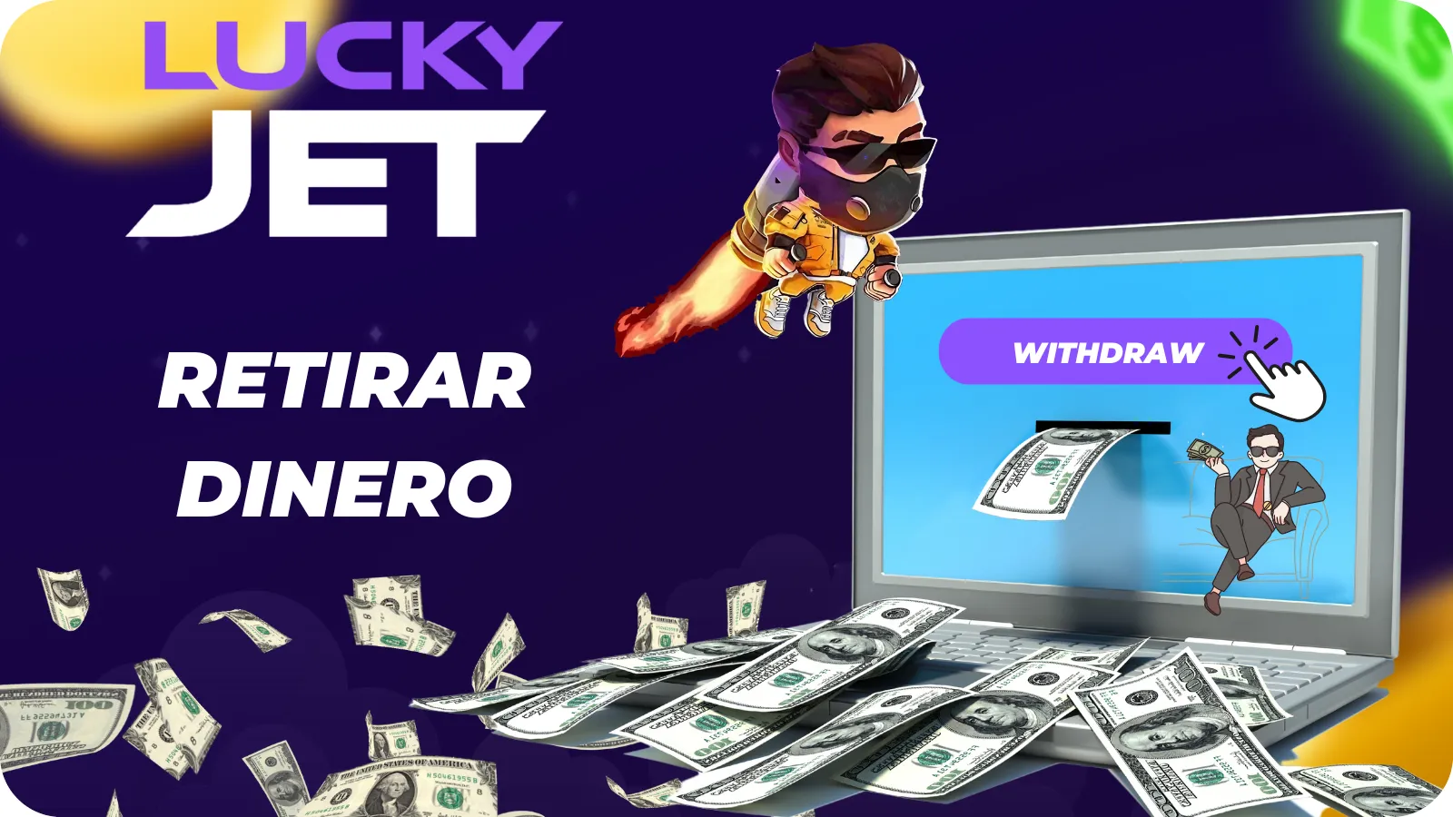 Retirando Dinero en Lucky Jet