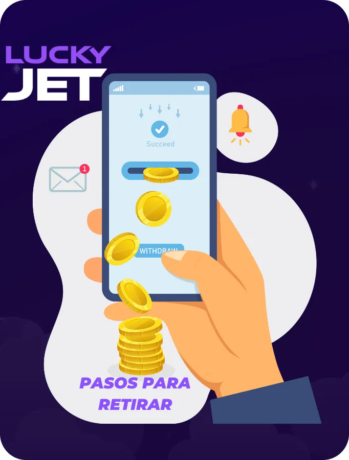 Pasos para Retirar en Lucky Jet