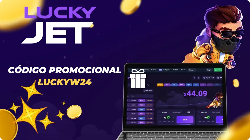 Código promocional do Lucky Jet