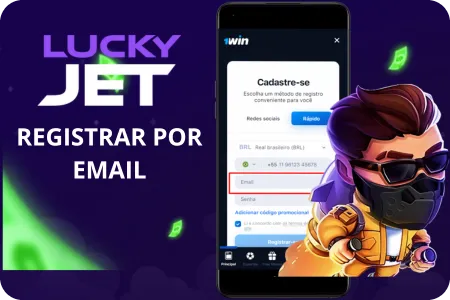 registro de conta Lucky Jet