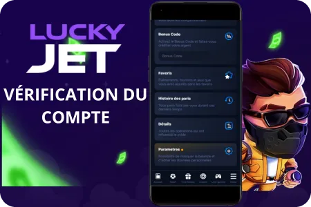 Vérification de compte Lucky Jet