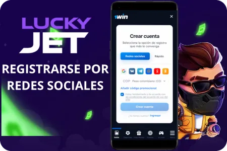 Lucky Jet regístrese